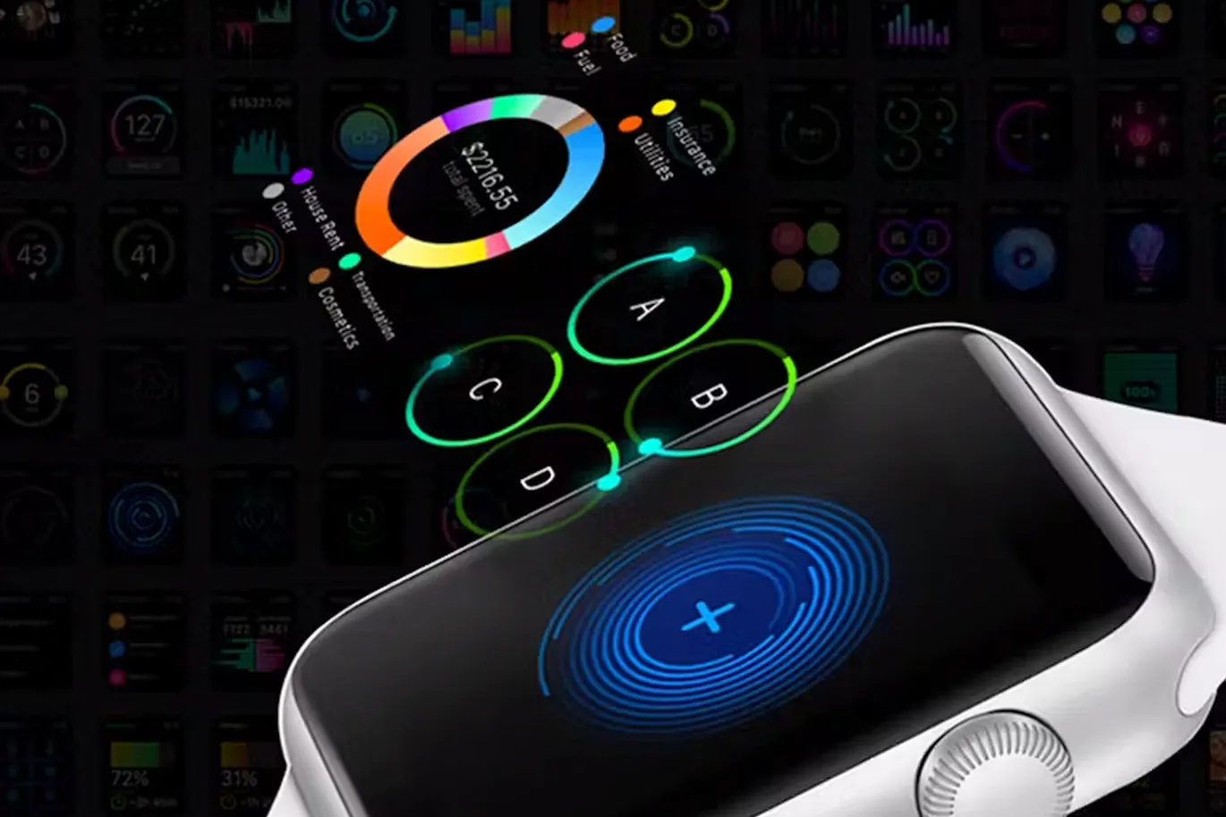 Desktop UI Design Beispiel